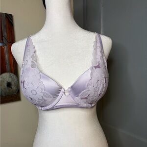 Aerie Purple Lace Bra Full Coverage Intimates